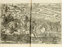 An illustration from Descrizione del regale apparato per le nozze della serenissima Madama Cristina di Loreno, moglie del serenissimo don Ferdinando Medici, III. granduca di Toscana (1589)