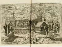 An illustration from Descrizione del regale apparato per le nozze della serenissima Madama Cristina di Loreno, moglie del serenissimo don Ferdinando Medici, III. granduca di Toscana (1589)
