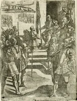 An illustration from Descrizione del regale apparato per le nozze della serenissima Madama Cristina di Loreno, moglie del serenissimo don Ferdinando Medici, III. granduca di Toscana (1589)