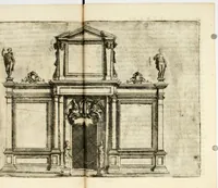 An illustration from Descrizione del regale apparato per le nozze della serenissima Madama Cristina di Loreno, moglie del serenissimo don Ferdinando Medici, III. granduca di Toscana (1589)