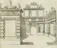 Picture 11 of 87 from Descrizione del regale apparato per le nozze della serenissima Madama Cristina di Loreno, moglie del serenissimo don Ferdinando Medici, III. granduca di Toscana (1589), leaf 56