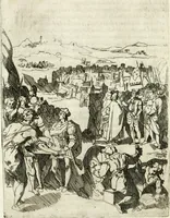 Picture 13 of 87 from Descrizione del regale apparato per le nozze della serenissima Madama Cristina di Loreno, moglie del serenissimo don Ferdinando Medici, III. granduca di Toscana (1589), leaf 61