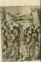 An illustration from Descrizione del regale apparato per le nozze della serenissima Madama Cristina di Loreno, moglie del serenissimo don Ferdinando Medici, III. granduca di Toscana (1589)