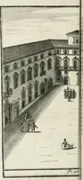 An illustration from Descrizione di Milano : ornata con molti disegni in rame delle fabbriche più cospicue, che si trovano in questa metropoli (1737)