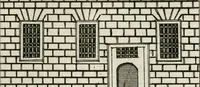 An illustration from Descrizione di Milano : ornata con molti disegni in rame delle fabbriche più cospicue, che si trovano in questa metropoli (1737)