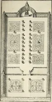 An illustration from Descrizione di Milano : ornata con molti disegni in rame delle fabbriche più cospicue, che si trovano in questa metropoli (1737)