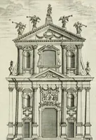 An illustration from Descrizione di Milano : ornata con molti disegni in rame delle fabbriche più cospicue, che si trovano in questa metropoli (1737)