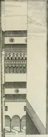 An illustration from Descrizione di Milano : ornata con molti disegni in rame delle fabbriche più cospicue, che si trovano in questa metropoli (1737)