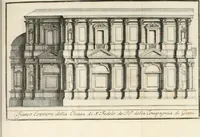 An illustration from Descrizione di Milano : ornata con molti disegni in rame delle fabbriche più cospicue, che si trovano in questa metropoli (1737)