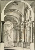 An illustration from Descrizione di Milano : ornata con molti disegni in rame delle fabbriche più cospicue, che si trovano in questa metropoli (1737)