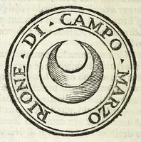 Picture 22 of 31 from Descrizione di Roma antica : formata nuouamente con le autorità di Bartolomeo Marliani, Onofrio Panuinio, Alessandro Donati, Faminio Nardini, e d'altri celebri scrittori antichi, & antiquarij moderni, accennati nella lettera al lettore. Nella quale si discorre degl' archi, aquedotti, basiliche, circhi, colonne, curie, fori, librerie, naumachie, obelischi, palazzi, pitture, ponti, statue, teatri, anfiteatri, tempij, terme, vie, & altri famosi edificij romani. Accresciuta di moltissime figure in rame, di varie medaglie, e di curiose notizie istoriche (1697), leaf 462