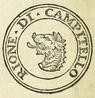 Picture 24 of 31 from Descrizione di Roma antica : formata nuouamente con le autorità di Bartolomeo Marliani, Onofrio Panuinio, Alessandro Donati, Faminio Nardini, e d'altri celebri scrittori antichi, & antiquarij moderni, accennati nella lettera al lettore. Nella quale si discorre degl' archi, aquedotti, basiliche, circhi, colonne, curie, fori, librerie, naumachie, obelischi, palazzi, pitture, ponti, statue, teatri, anfiteatri, tempij, terme, vie, & altri famosi edificij romani. Accresciuta di moltissime figure in rame, di varie medaglie, e di curiose notizie istoriche (1697), leaf 562