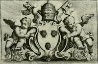 An illustration from Descrizzione delle imagini dipinnte da Rafaelle d'Urbino nelle Camere del Palazzo Apostolico Vaticano (1695)