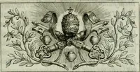 An illustration from Descrizzione delle imagini dipinnte da Rafaelle d'Urbino nelle Camere del Palazzo Apostolico Vaticano (1695)