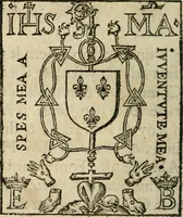 An illustration from Des decorations funebres, ou il est amplement traite' des tentures, des lumieres, des mausolées, catafalques, inscriptions & autres ornemens funebres; avec tout ce qui s'est fait de plus considerable depuis plus d'un siecle, pour les papes, empereurs, rois, reines, cardinaux, princes, prelats, sçavans & personnes illustres en naissance, vertu & dignitè, &c. .. (1684)