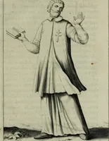 Picture 31 of 42 from Figures des differents habits des chanoines reguliers en ce siecle : auec vn discours sur les habits anciens et modernes de chanoines tant seculiers, que reguliers (1666), leaf 122