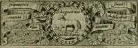 An illustration from Figures des differents habits des chanoines reguliers en ce siecle : auec vn discours sur les habits anciens et modernes de chanoines tant seculiers, que reguliers (1666)