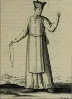 Picture 14 of 42 from Figures des differents habits des chanoines reguliers en ce siecle : auec vn discours sur les habits anciens et modernes de chanoines tant seculiers, que reguliers (1666), leaf 54