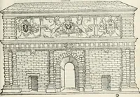 Picture 5 of 34 from De seer wonderlijcke, schoone, triumphelijcke incompst, van den hooghmogenden Prince Philips, Prince van Spaignen, Caroli des vijfden, Keysers sone : inde stadt van Antwerpen, anno M.CCCCC.XLIX (1550), leaf 28
