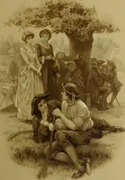 Picture 6 of 35 from The deserted village (1800), leaf 10