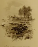 An illustration from The deserted village (1800)