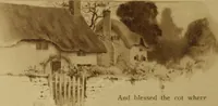 An illustration from The deserted village (1800)