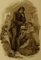 An illustration from The deserted village (1800)