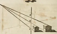 An illustration from Des Herrn Leonhard von Vinci, ersten Mahlers in Florenz, Praktisches Werk von der Mahlerey : worinnen diese vortrefliche Kunst hauptsächlich nach geometrisch- optisch- und mechanischen Grunden gelehret : wie auch nach anatomischen Regeln die verschiedenen Stellungen, Bewegungen und Berrichtungen der Glieder des menschlichen Körpors, deutlich vorgestellet wird (1786)