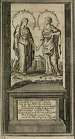 An illustration from Des Hocherleuchteten Sel. Johann Arndts, General-Superintendentens des Fürstenthums Lüneburg, Fünff geistreiche Bücher, vom wahren Christenthum ... : Welchen noch beygefüget drey andere kleine Bücher welchen zu des sel. Joahnn Arndts wahren Christenthum gehörig .. (1740)