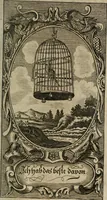An illustration from Des Hocherleuchteten Sel. Johann Arndts, General-Superintendentens des Fürstenthums Lüneburg, Fünff geistreiche Bücher, vom wahren Christenthum ... : Welchen noch beygefüget drey andere kleine Bücher welchen zu des sel. Joahnn Arndts wahren Christenthum gehörig .. (1740)