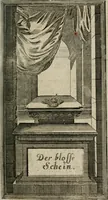 An illustration from Des Hocherleuchteten Sel. Johann Arndts, General-Superintendentens des Fürstenthums Lüneburg, Fünff geistreiche Bücher, vom wahren Christenthum ... : Welchen noch beygefüget drey andere kleine Bücher welchen zu des sel. Joahnn Arndts wahren Christenthum gehörig .. (1740)
