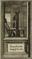 An illustration from Des Hocherleuchteten Sel. Johann Arndts, General-Superintendentens des Fürstenthums Lüneburg, Fünff geistreiche Bücher, vom wahren Christenthum ... : Welchen noch beygefüget drey andere kleine Bücher welchen zu des sel. Joahnn Arndts wahren Christenthum gehörig .. (1740)