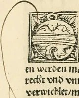 An illustration from Des hochwirdigen doctor Keiserspergs narenschiff : so er gepredigt hat zü Strassburg in der hohen stifft daselbst Predictãt d. zeit i498 dis geprediget :vnd vss latin in tütsch bracht, darin vil weissheit ist zü lerne, vnd leert auch die narreschel hinweck werffen ist nütz vnd güt alen menschen (1520)