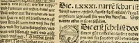An illustration from Des hochwirdigen doctor Keiserspergs narenschiff : so er gepredigt hat zü Strassburg in der hohen stifft daselbst Predictãt d. zeit i498 dis geprediget :vnd vss latin in tütsch bracht, darin vil weissheit ist zü lerne, vnd leert auch die narreschel hinweck werffen ist nütz vnd güt alen menschen (1520)