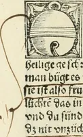 An illustration from Des hochwirdigen doctor Keiserspergs narenschiff : so er gepredigt hat zü Strassburg in der hohen stifft daselbst Predictãt d. zeit i498 dis geprediget :vnd vss latin in tütsch bracht, darin vil weissheit ist zü lerne, vnd leert auch die narreschel hinweck werffen ist nütz vnd güt alen menschen (1520)