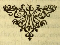 An illustration from Desiderii Heraldi aduersariorum libri duo. : Quibus adiunctus est animaduersionum eiusdem in librum Iamblichi de vita Pythagoræ nuper primùm editum liber vnus (1599)