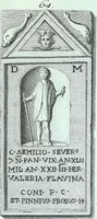 Picture 19 of 63 from Desiderii Spreti historici Ravennatis De amplitudine, eversione, et restauratione urbis Ravennae libri tres (1793), leaf 264