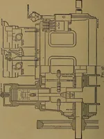 An illustration from The design and construction of oil engines (1910)