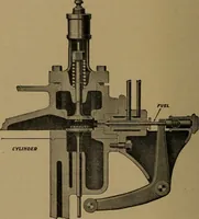 An illustration from The design and construction of oil engines (1910)