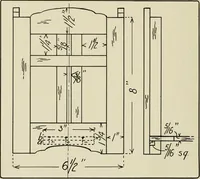 An illustration from Design and construction in wood (1916)