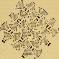 An illustration from Design in textile fabrics (1888)