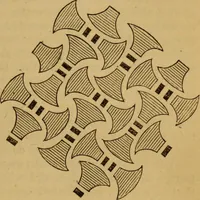 An illustration from Design in textile fabrics (1883)