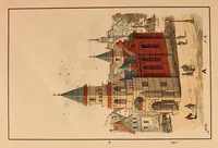 Picture 5 of 13 from Designs for architectural models to be erected with Richter's "anchor blocks" = Bauvorlagen für Richter's anker-steinbaukasten / composed and executed by Dr. Richter's art department. (1900), leaf 12
