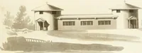 An illustration from Designs for cottages, cottage farms, and other rural buildings, including entrance gates and lodges (1805)