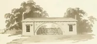 An illustration from Designs for cottages, cottage farms, and other rural buildings, including entrance gates and lodges (1805)