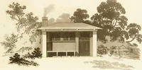 An illustration from Designs for cottages, cottage farms, and other rural buildings, including entrance gates and lodges (1805)