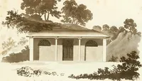 An illustration from Designs for cottages, cottage farms, and other rural buildings, including entrance gates and lodges (1805)