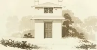 An illustration from Designs for cottages, cottage farms, and other rural buildings, including entrance gates and lodges (1805)