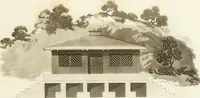 An illustration from Designs for cottages, cottage farms, and other rural buildings, including entrance gates and lodges (1805)