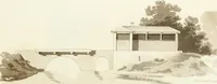 An illustration from Designs for cottages, cottage farms, and other rural buildings, including entrance gates and lodges (1805)